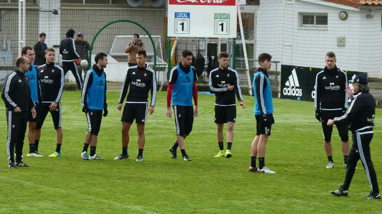 Entrenamiento de Osasuna.