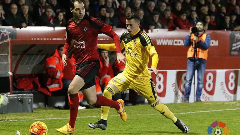 Mirandés - Osasuna en Anduva.
