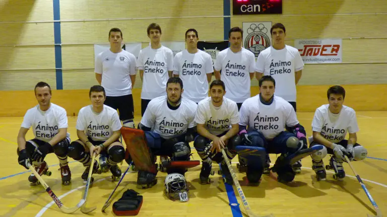 Equipo Iruña hockey patines 2015-16.