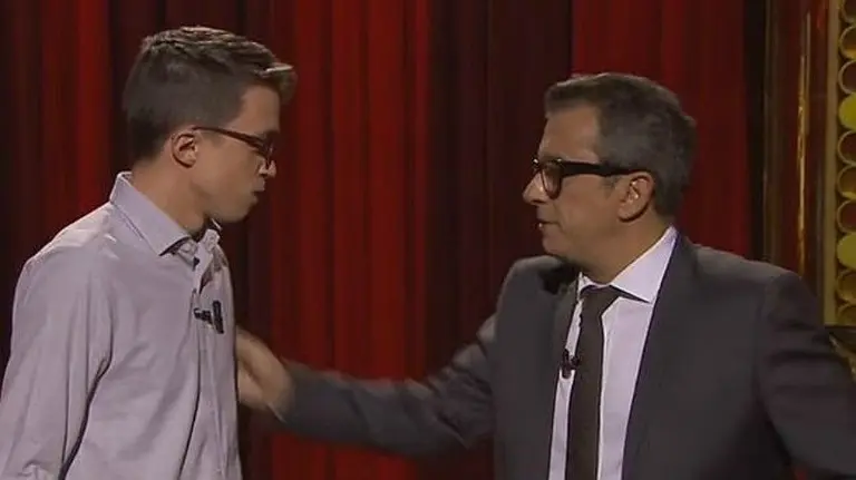 El sonado cameo de Íñigo Errejón en «Latemotiv», el programa de Buenafuente.