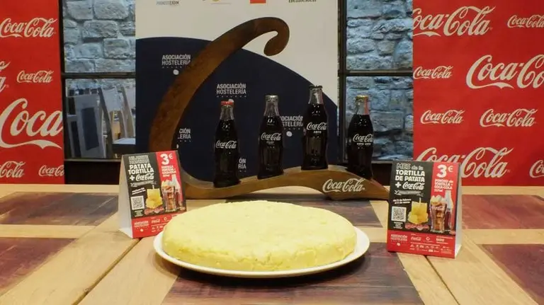 Presentación del Mes de la Tortilla y Cocacola en el Katuzarra 19. S.REDÍN