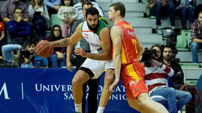 Partido Ucam Murcia- Laboral Kutxa. Efe.