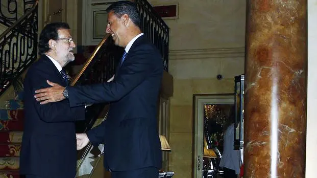 Rajoy y García Albiol. (EP).