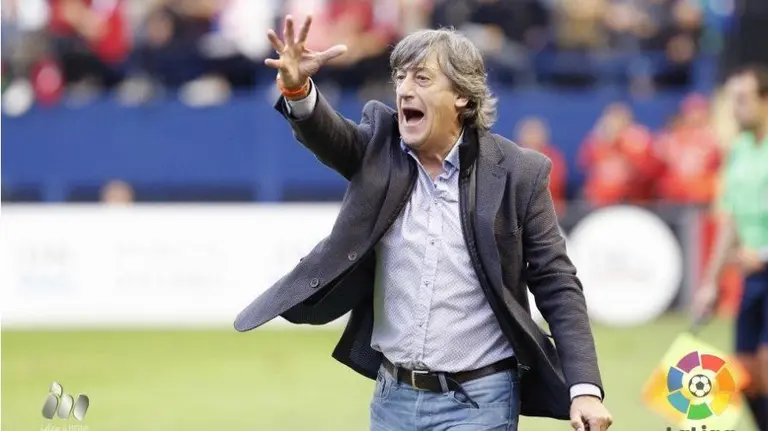 Martín Monreal en el Sadar.