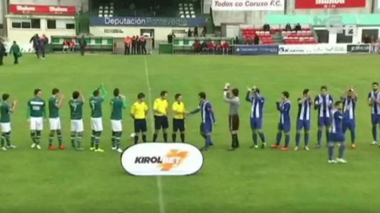 Partido Coruxo - Izarra.