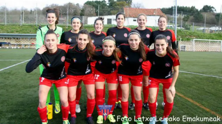 Alineación del Mulier en Leioa.