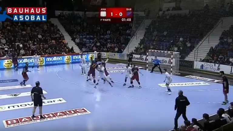 Partido Helvetia - Barcelona.