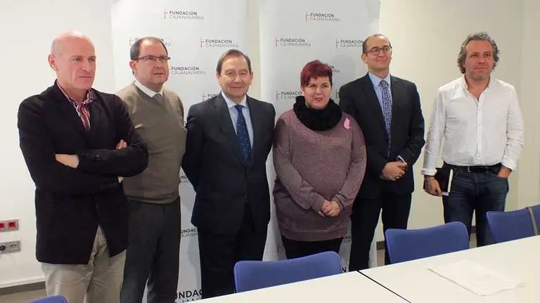 Presentación de las ayudas de la Fundación Caja Navarra 17. S. REDÍN