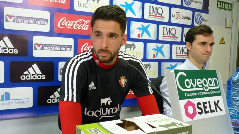 Kenan Kodro en rueda de prensa.