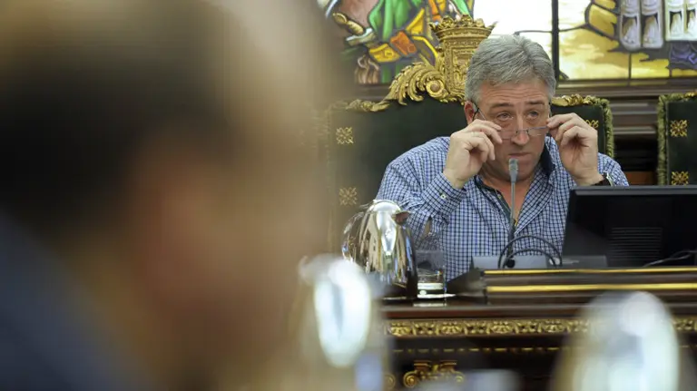 Joseba Asirón, alcalde de Pamplona. EFE