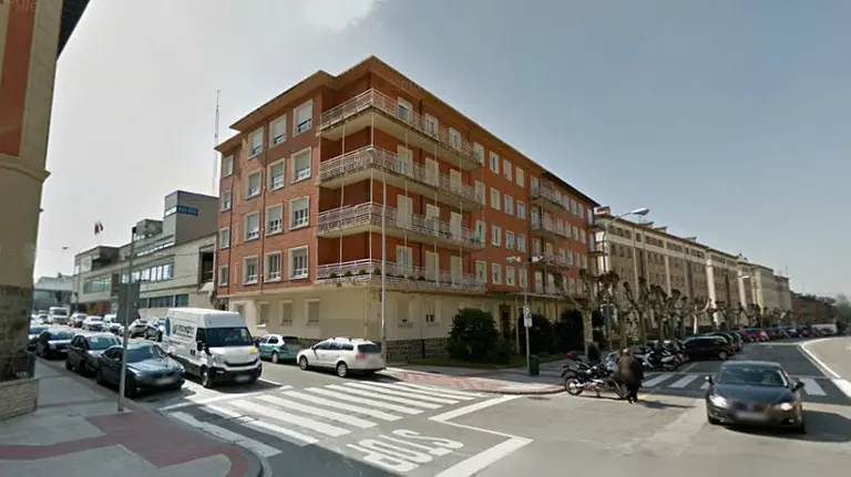 Lugar en el que ocurrieron los hechos (Avenida Galicia con Calle Sangüesa).