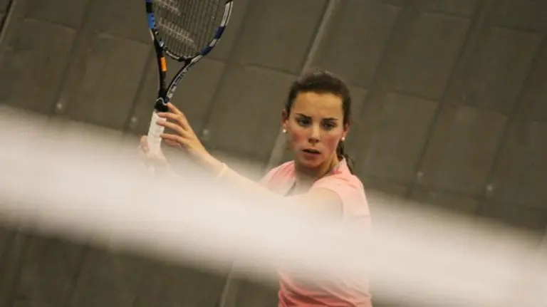 Marta Sexmilo en su segundo partido en Mallorca.