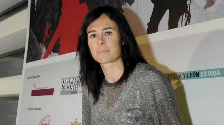 La alpinista Edurne Pasaban. EFE