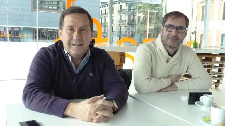 Rafa del Amo y Javi Martínez.