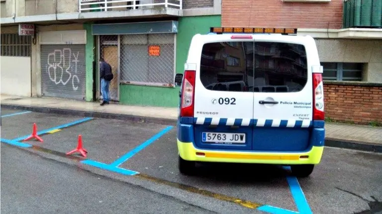 Bajera donde el detenido ha hecho transacciones.