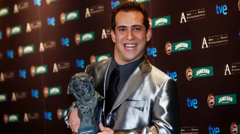 El Langui en la gala de los Goya.