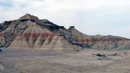 Cabezos de las Cortinas, Bardenas Reales.