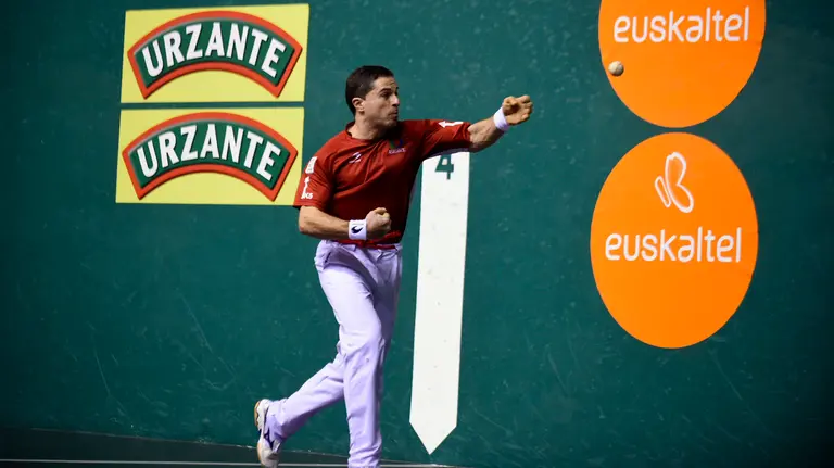 Partido Olaizola II y Urrutikoetxea - Artola y Albisu. Pablo Lasaosa.PL78033