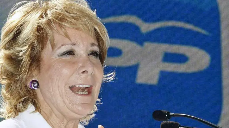 Esperanza Aguirre.