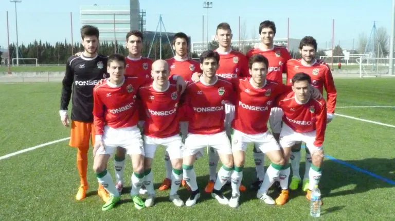 Alineación del San Juan en las instalaciones de Tajonar.