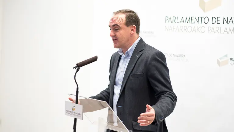 Comparecencia parlamentaria de Javier Esparza (UPN). PABLO LASAOSA 2