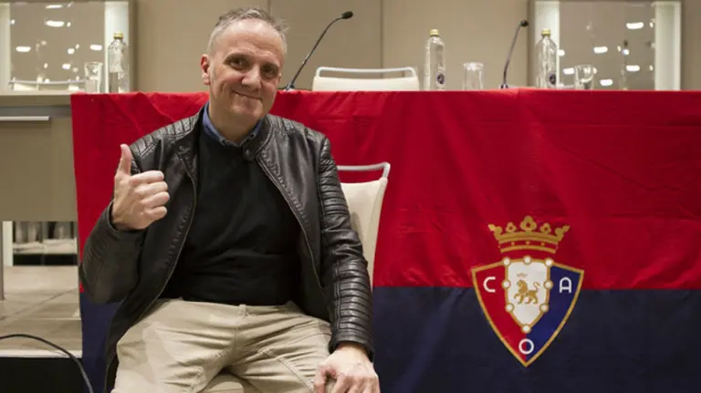 Ángel Etxeberría es el último defensor del socio de Osasuna. Foto Osasuna.es