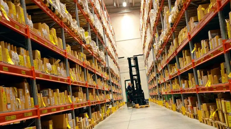 Carretilla elevadora.