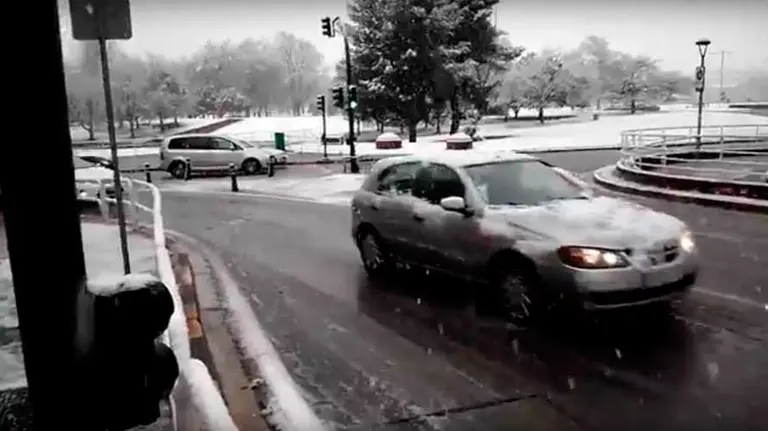 Nieve en el centro de Pamplona 4.