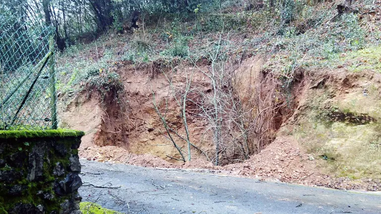 Socav&oacute;n en Bera.