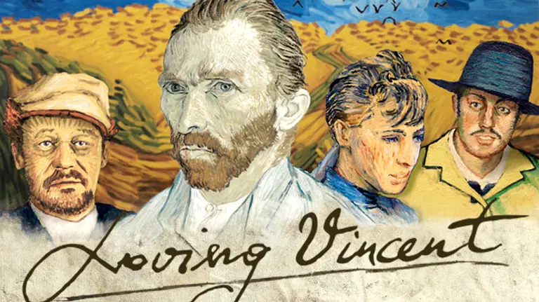 Cartel de la película Loving Vincent.