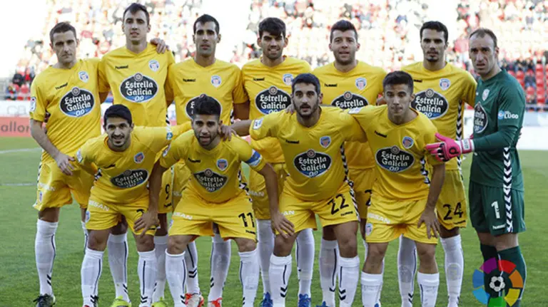Equipo titular del CD Lugo.