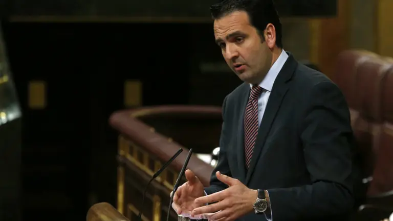 Íñigo Alli, durante su intervención en el Congreso.