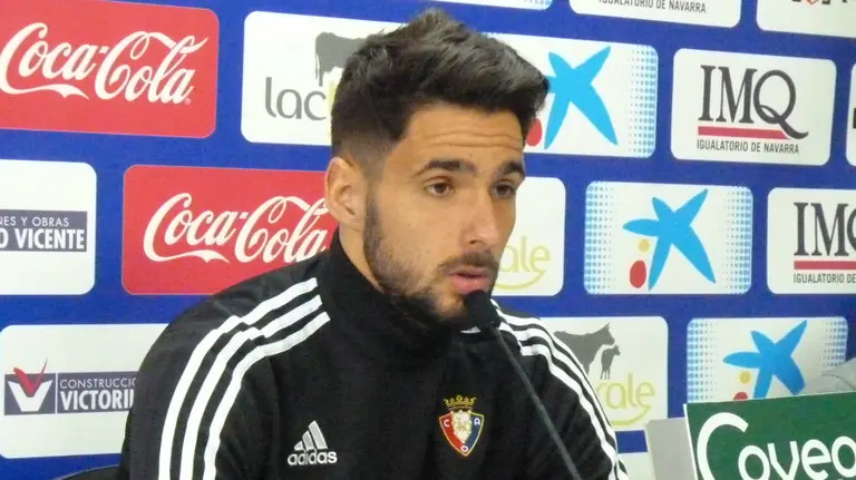 Kenan Kodro en rueda de prensa.