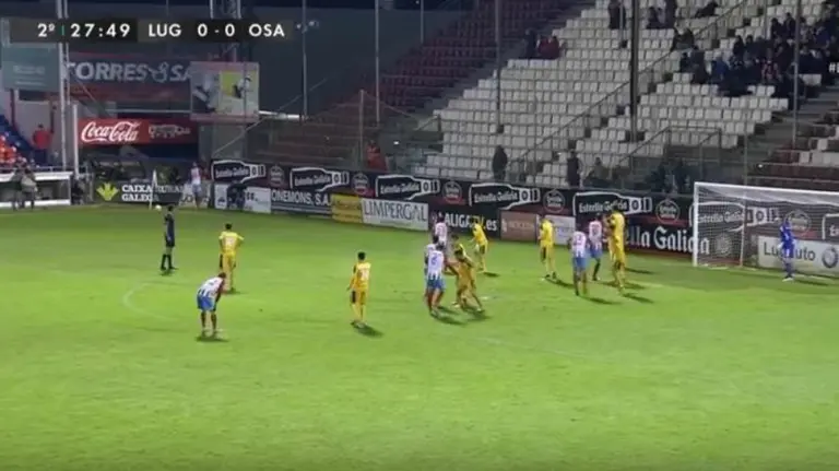 Primer gol del Lugo