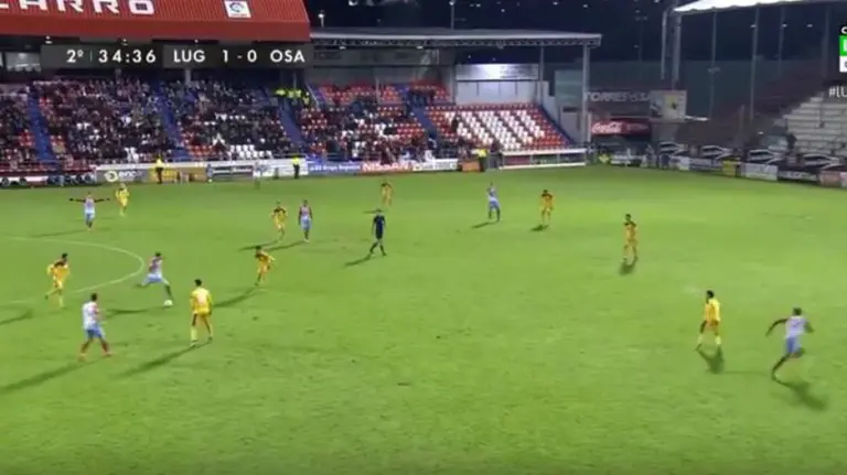 Segundo gol del Lugo.