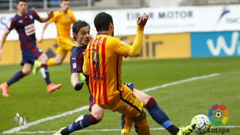 Partido Eíbar - FC Barcelona.