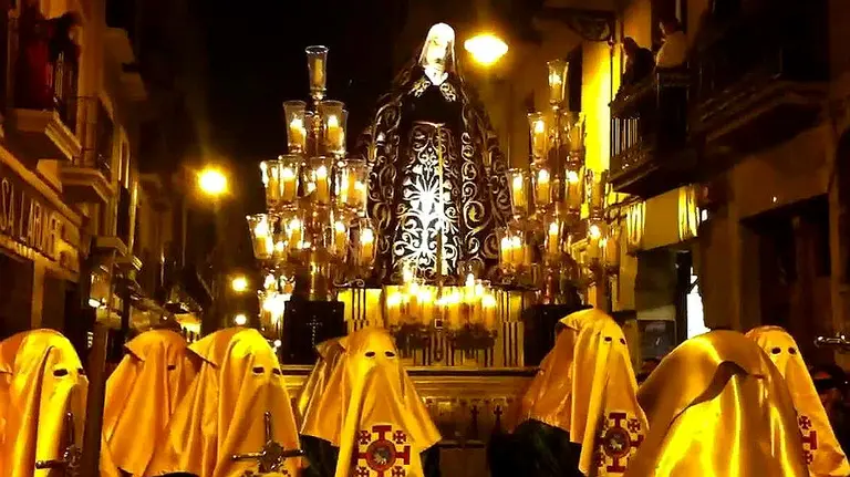 Traslado de la Dolorosa en Pamplona