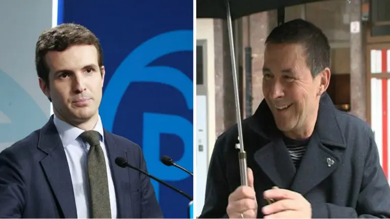 Pablo Casado y Arnaldo Otegi. EP