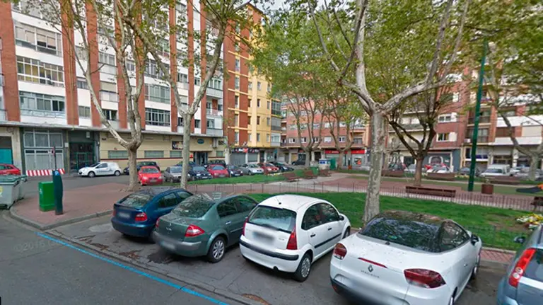 Plaza de Santa Brígida en Valladolid.