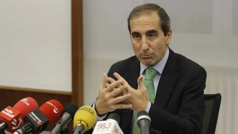 El rector de la Universidad de Navarra, Alfonso Sánchez-Tabernero. EFE.