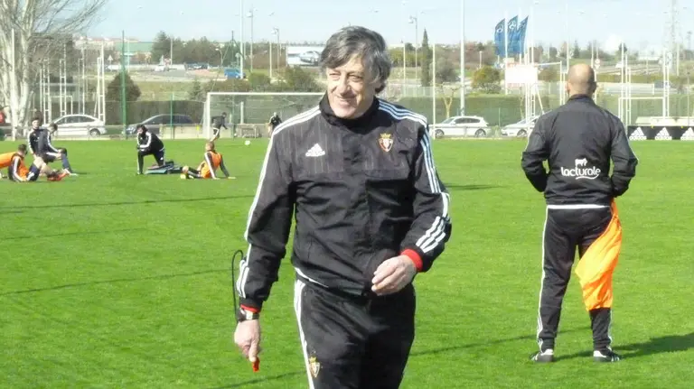 Martín Monreal en las instalaciones de Tajonar.