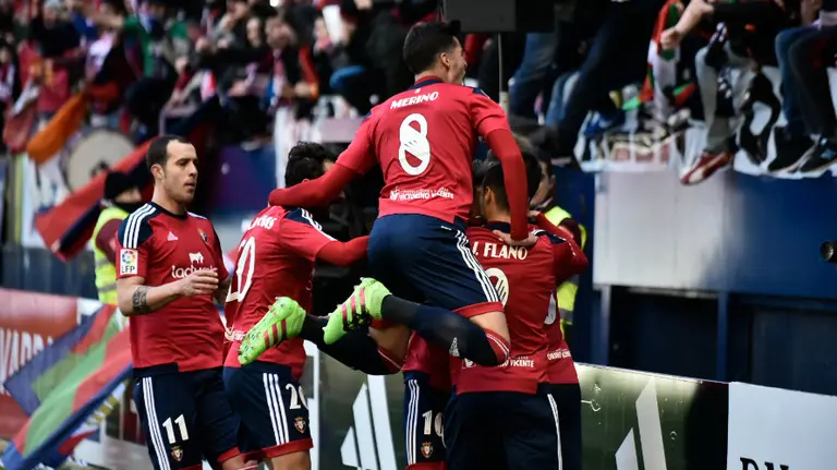 Las mejores imágenes del Osasuna - Alavés.28 PABLO LASAOSA