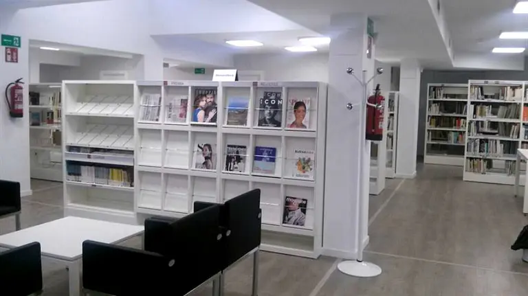 La nueva Biblioteca de San Adrián.