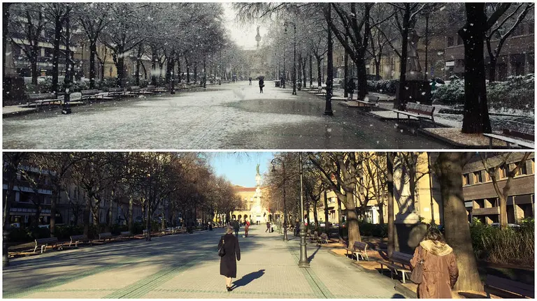 Pamplona, 24 horas despu&eacute;s.