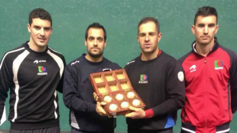 Untoria, OInatz, Aimar y Urruti. Foto Asegarce.