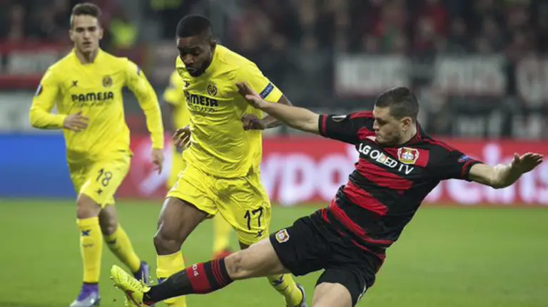 Partido Bayer Leverkusen - Villarreal. Lfp.