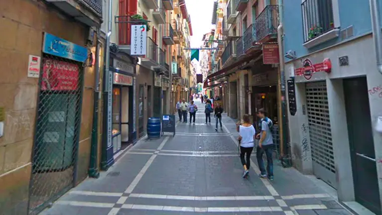 Calle San Nicolás del Casco Antiguo.