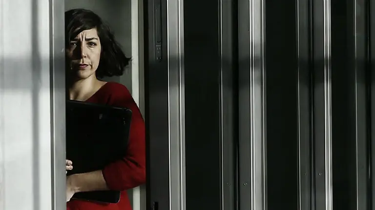 Laura Pérez, portavoz de Podemos en el Parlamento de Navarra. EFE