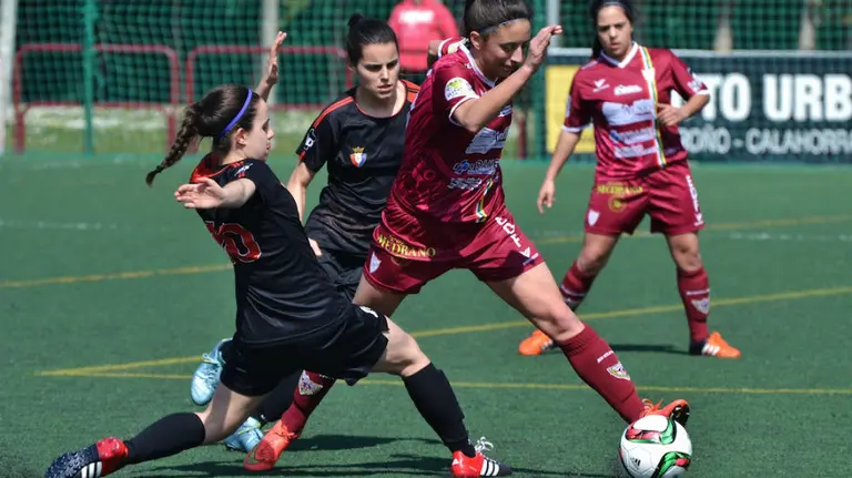 Partido EDF Logro&ntilde;o - Mulier. Sandra Ayala.