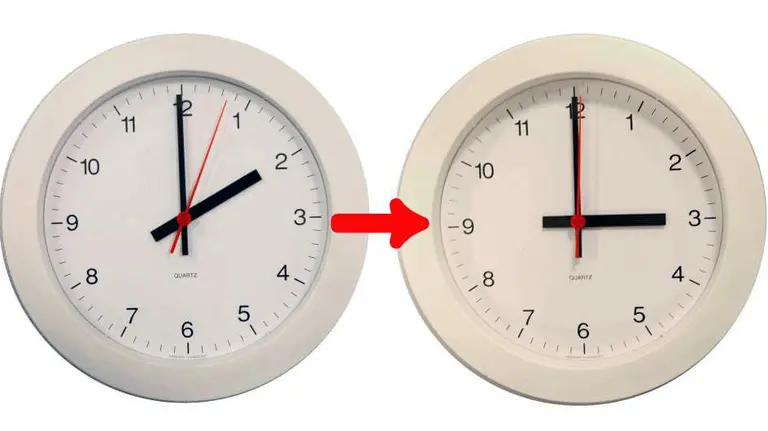 Cambio de hora. A las 2 de la madrugada serán las 3. Archivo.